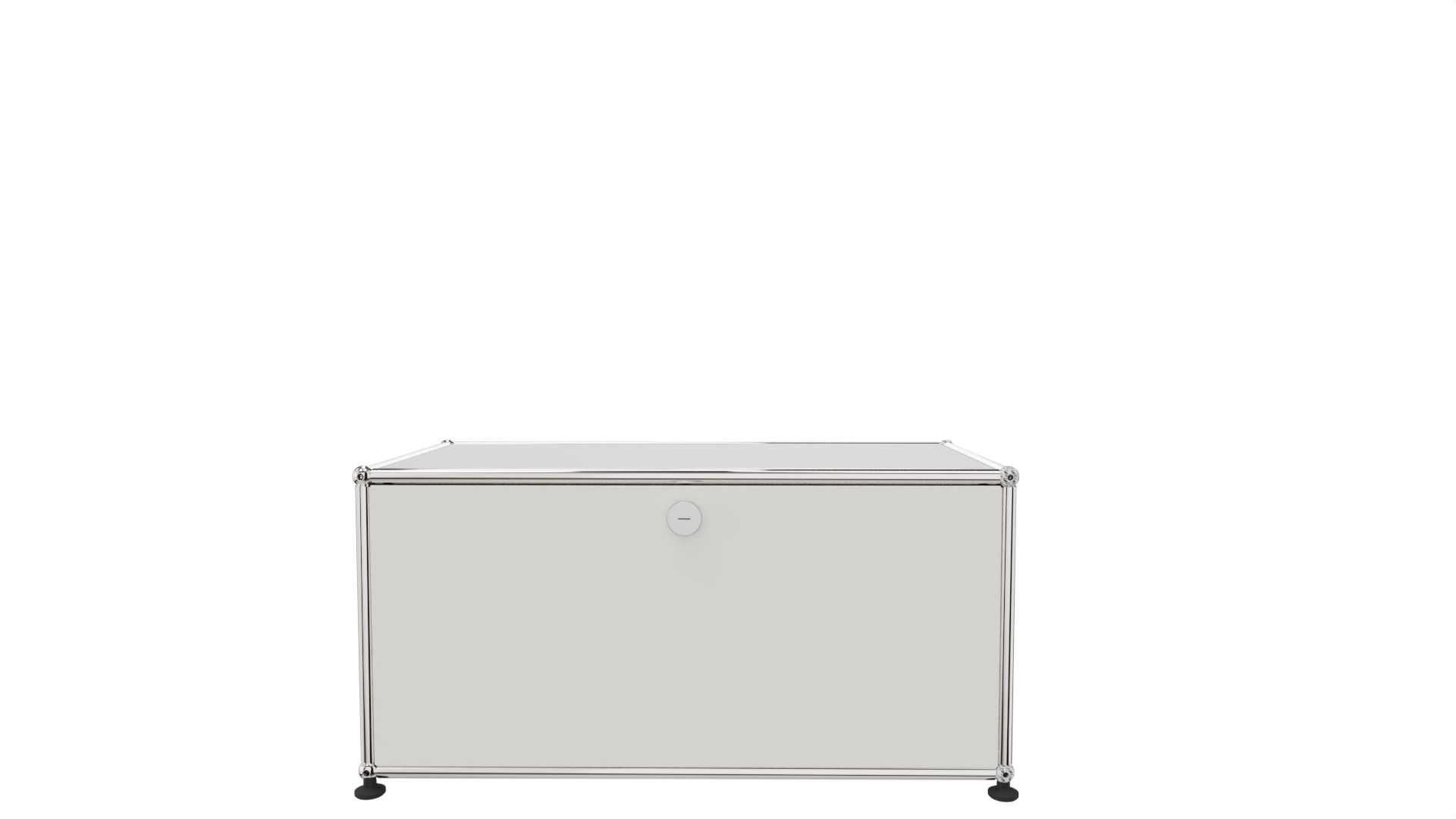 USM Haller Lowboard 1 Flap Pure white - FAST DELIVERY